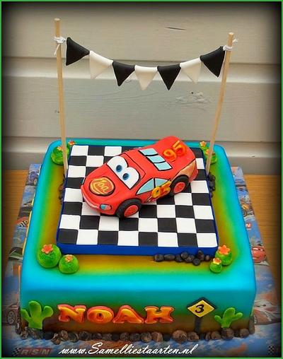 Cars - Cake by Sam & Nel's Taarten