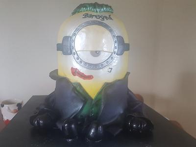 Joker minion - Cake by Queen of Sweets
