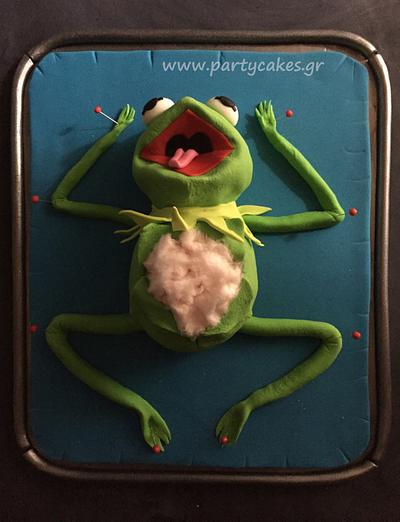 Frog Dissection - Cake by Cakes By Samantha (Greece)