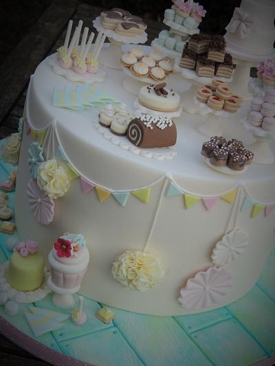 Desserts table - Cake by Shereen