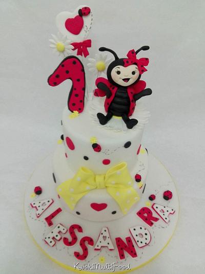 Lady Bug cake - Cake by Donatella Bussacchetti