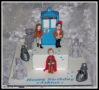 Doctor Who cake - Cake by The Custom Piece of Cake