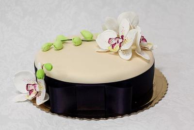 Orchids - Cake by Lina