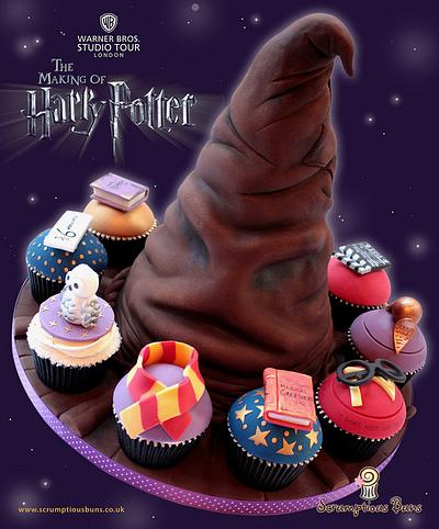 Sorting Hat from Harry Potter - Cake by Scrumptious Buns