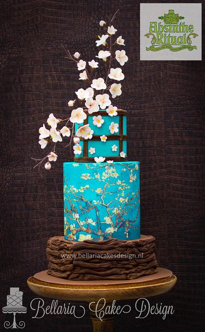 Almond blossom  - Cake by Bellaria Cake Design 