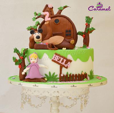 Masha and the Bear Cake - Cake by Caramel Doha