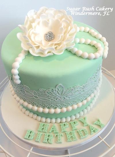 Mint Green Beauty - Cake by FLSugarRush