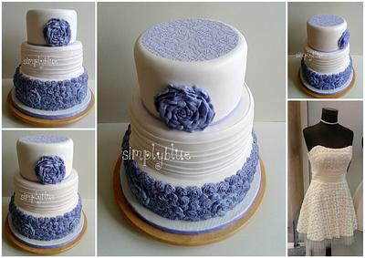 Wedding cake - Cake by simplyblue