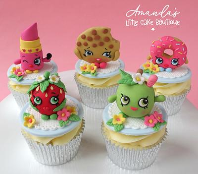 Shopkins Cupcakes - Cake by Amanda’s Little Cake Boutique