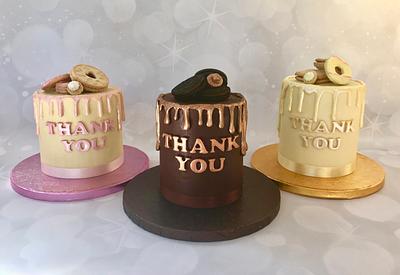 Thank you Teacher cakes - Cake by Canoodle Cake Company