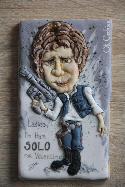 Han Solo Valentine's  - Cake by Olivera Vlah