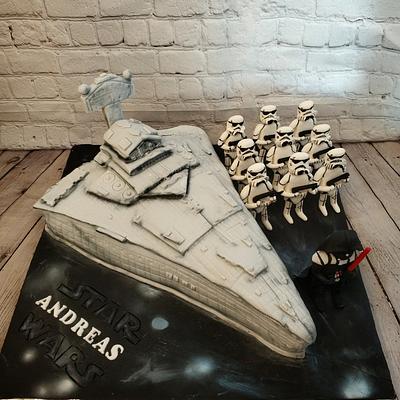 Star wars spaceship - Cake by nef_cake_deco