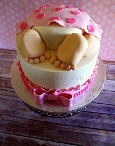Baby Shower Cake  - Cake by GlykaBakeShop