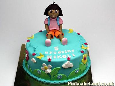 Dota the Explorer Birthday Cake - Cake by Beatrice Maria