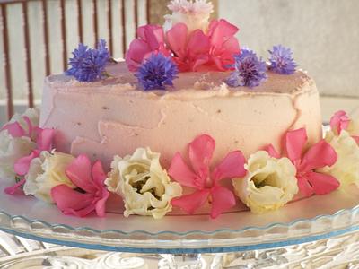 flowers cake - Cake by sweet cake