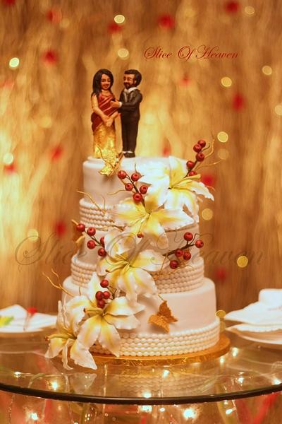 Eternity -Wedding Cake - Cake by Slice of Heaven By Geethu