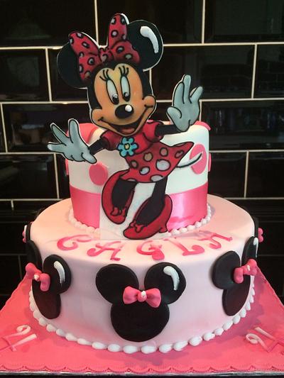 Minnie Mouse - Cake by Paul of Happy Occasions Cakes.