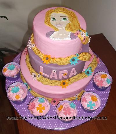 Rapunzel  - Cake by CakesByPaula