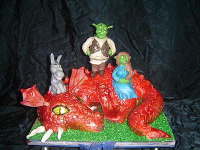Shrek - Cake by Katarina