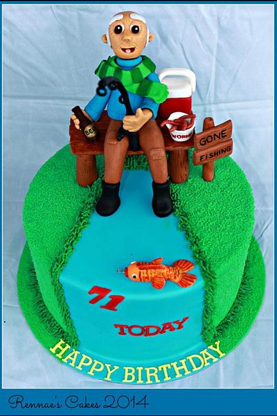 Gone Fishin' - Cake by Cakes by Design