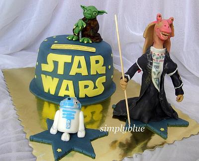 Star wars cake - Cake by simplyblue