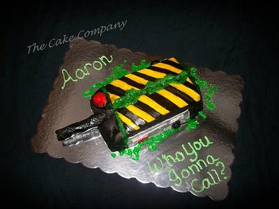 Ghostbusters trap - Cake by Lori Arpey