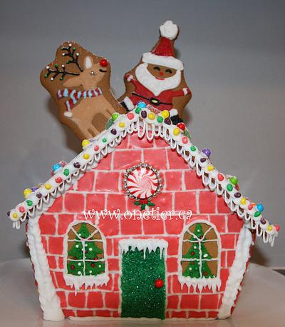 Gingerbread House 2013 - Cake by Onetier