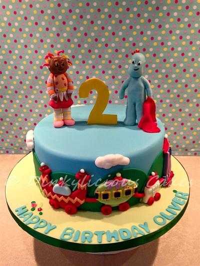 In the night garden. - Cake by Dinkylicious Cakes