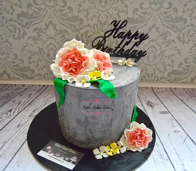 Classy birthday cake  - Cake by Better Batter Bakes