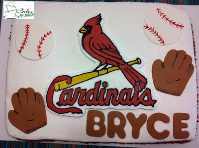 Cardinals - Cake by Tracy