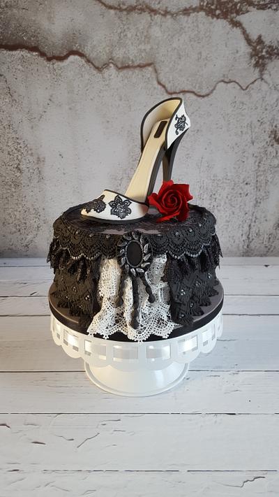 Barok shoe cake - Cake by Yvonne