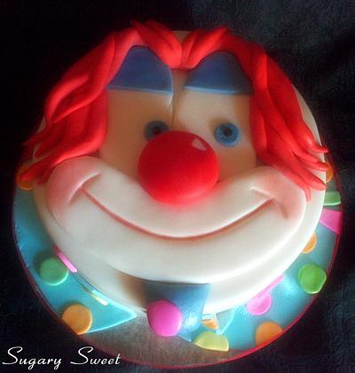 Clownin' around - Cake by Sugary Sweet