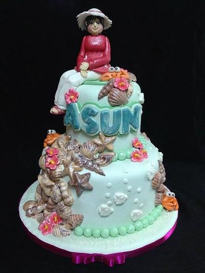 Beach birthday! - Cake by Pia Angela Dalisay Tecson