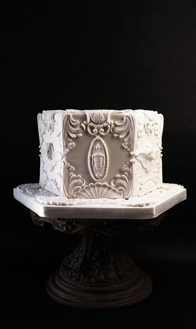 Baroque Wedding Cake - Cake by Tiffany's Cakery