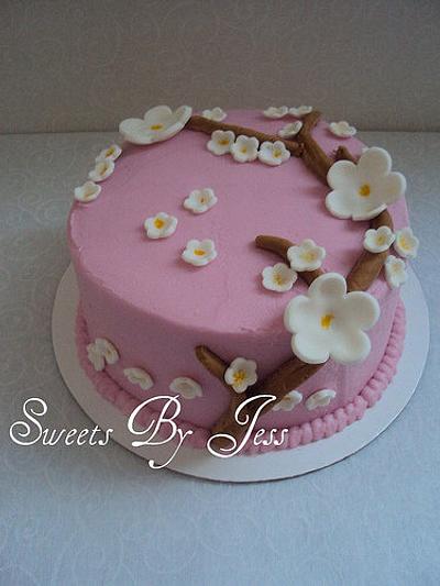 Cherry Blossom - Cake by Jess B