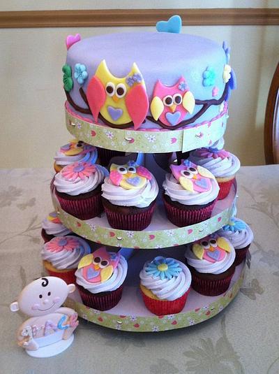 Owl fun - Cake by Joanne