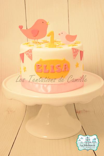 1st birthday cake - Cake by Les Tentations de Camille