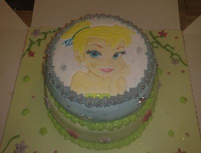 Tinkerbell - Cake by YumBespokeCakes