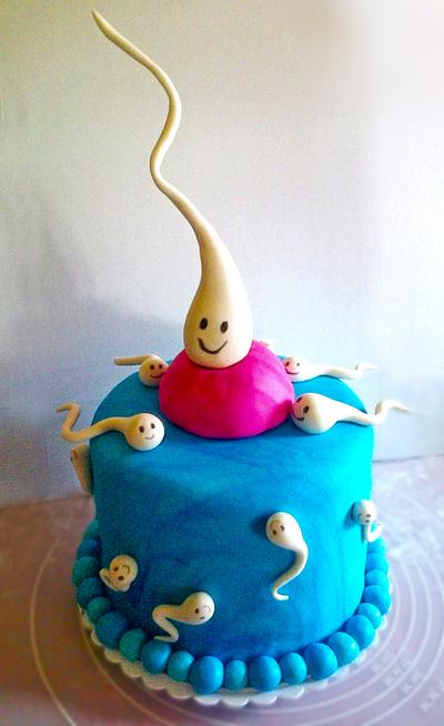 OMG! Novelty Baby Shower Cake - Cake by Ellice