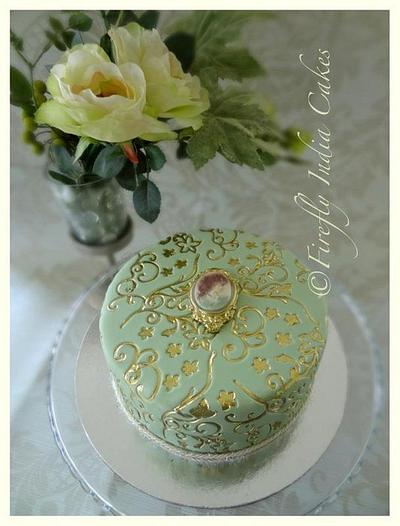 Victorian Filigree - Cake by Firefly India by Pavani Kaur