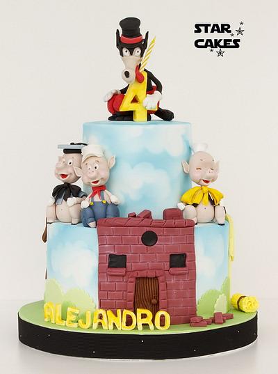 Three Little Pigs cake - Cake by Star Cakes