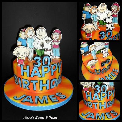 Family Guy - Cake by clairessweets