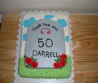 Over The Hill - Cake by Kimberly