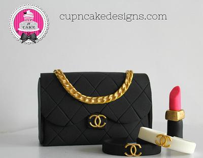 Chanel fondant cake toppers - Cake by Danielle Lechuga