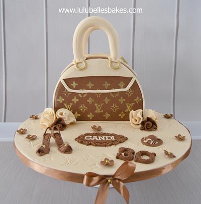 LV handbag - Cake by Lulubelle's Bakes