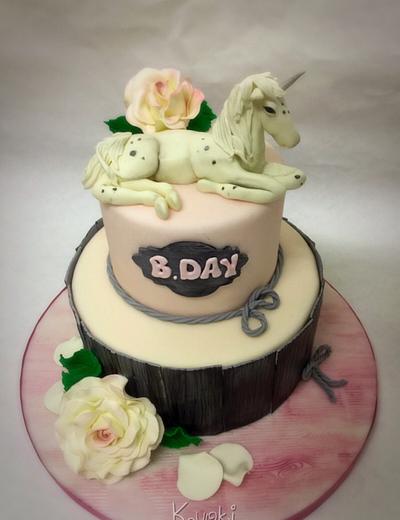 Unicorni cake  - Cake by Donatella Bussacchetti