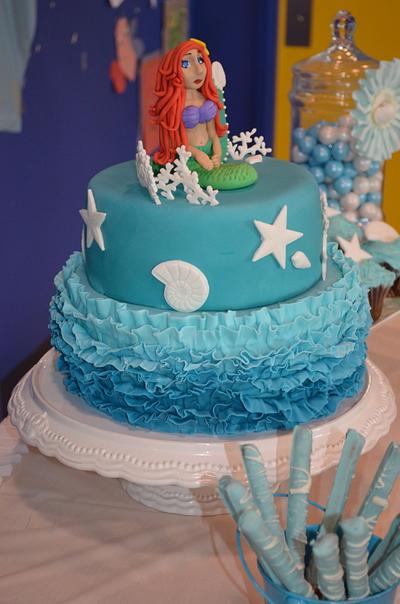 My little Mermaid version  - Cake by Raghadn