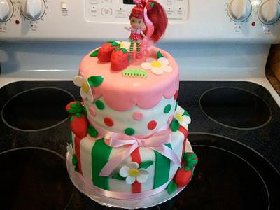 Strawberry Short Cake  - Cake by Cakes_by_Nai