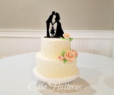 Lace and Roses - Cake by Donna Tokazowski- Cake Hatteras, Martinsburg WV