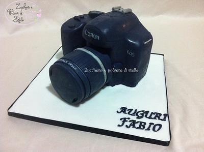 Canon camera cake - Cake by Zucchero e polvere di stelle